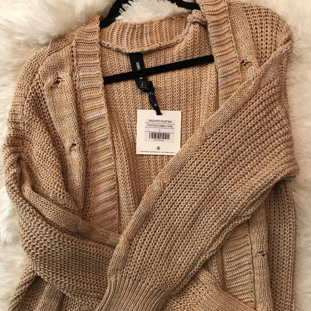 A&D Dreamy Duster HEATHER CAMEL